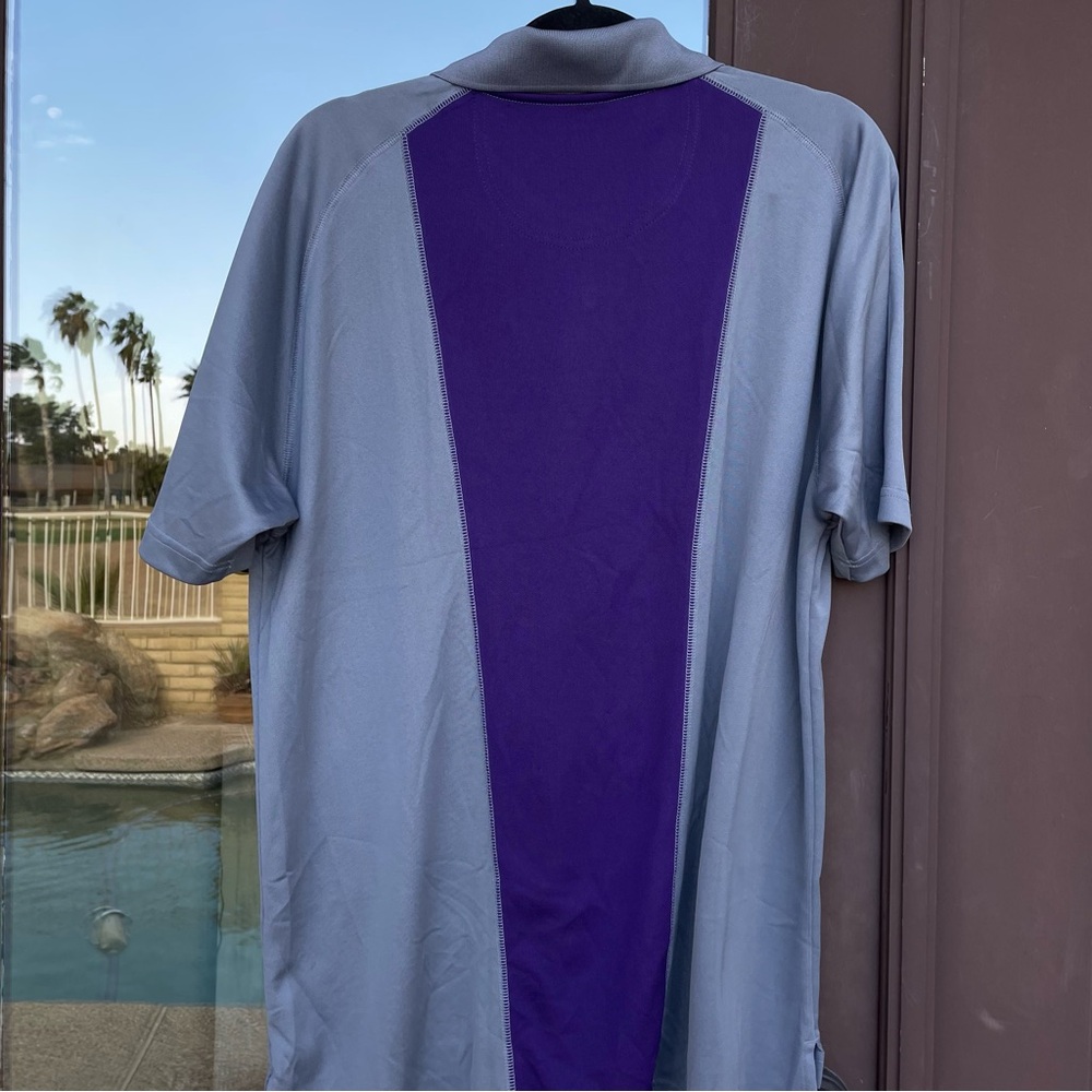 ProEdge University of Washington Huskies Grey/Purple Polo L - Picture 6 of 8